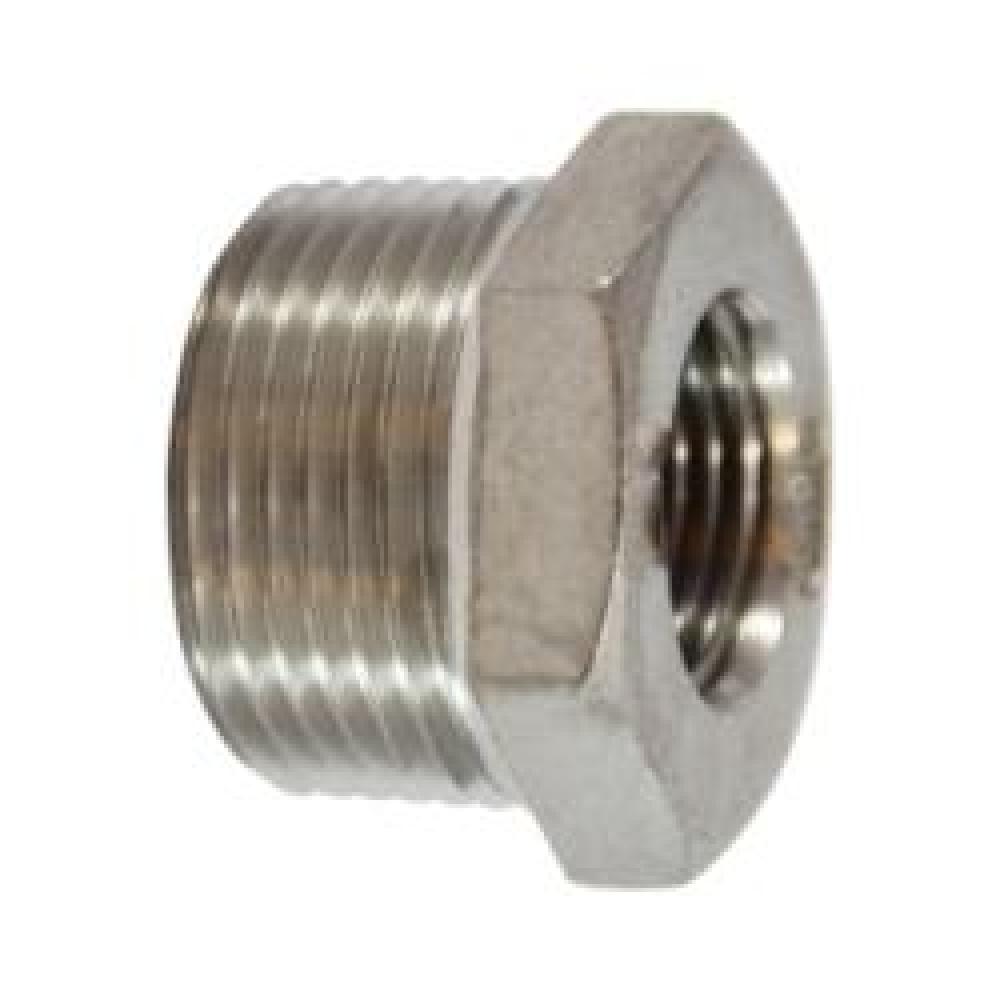 BUSHING HEX RDCR 3/4IN MPT 1/2IN FPT SST<span class=' ItemWarning' style='display:block;'>Item is usually in stock, but we&#39;ll be in touch if there&#39;s a problem<br /></span>