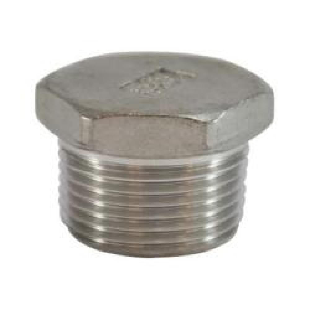 PLUG H HEX CORED 1/2IN MPT SST 150LB<span class=' ItemWarning' style='display:block;'>Item is usually in stock, but we&#39;ll be in touch if there&#39;s a problem<br /></span>