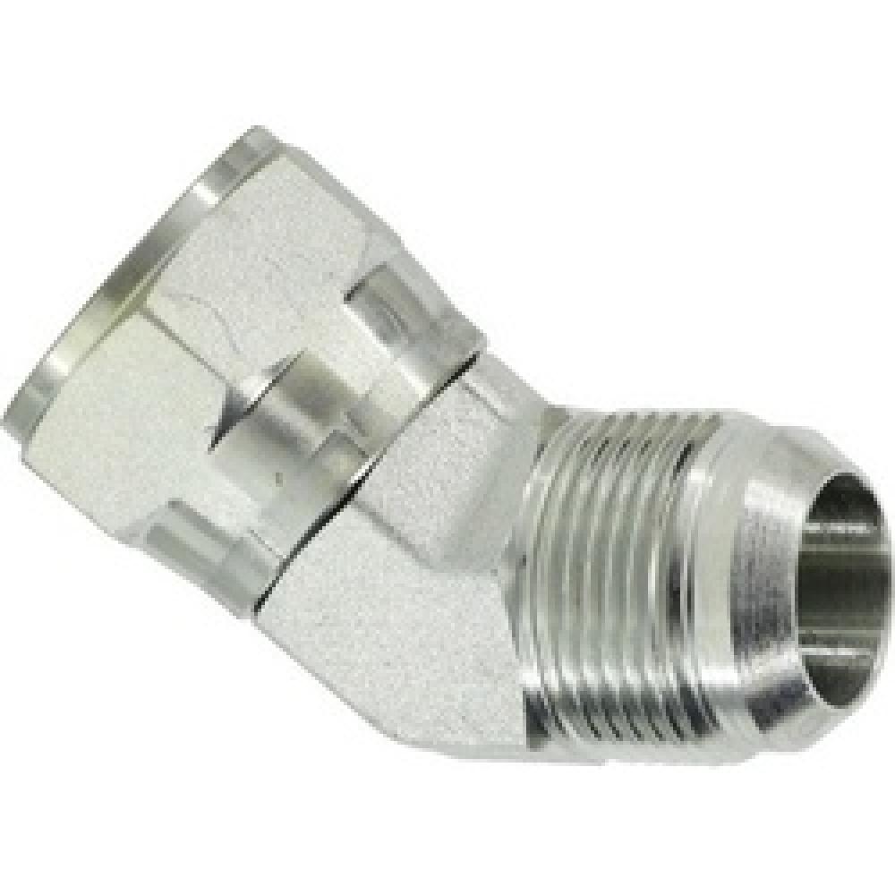 ELBOW NUT SWVL 45 DEG 7/8IN FEM JIC<span class=' ItemWarning' style='display:block;'>Item is usually in stock, but we&#39;ll be in touch if there&#39;s a problem<br /></span>