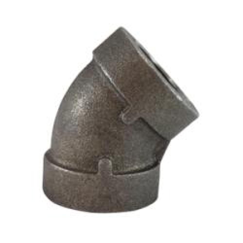 ELBOW 45 DEG 3/8IN FPT 3/8IN FPT IRON BK<span class=' ItemWarning' style='display:block;'>Item is usually in stock, but we&#39;ll be in touch if there&#39;s a problem<br /></span>