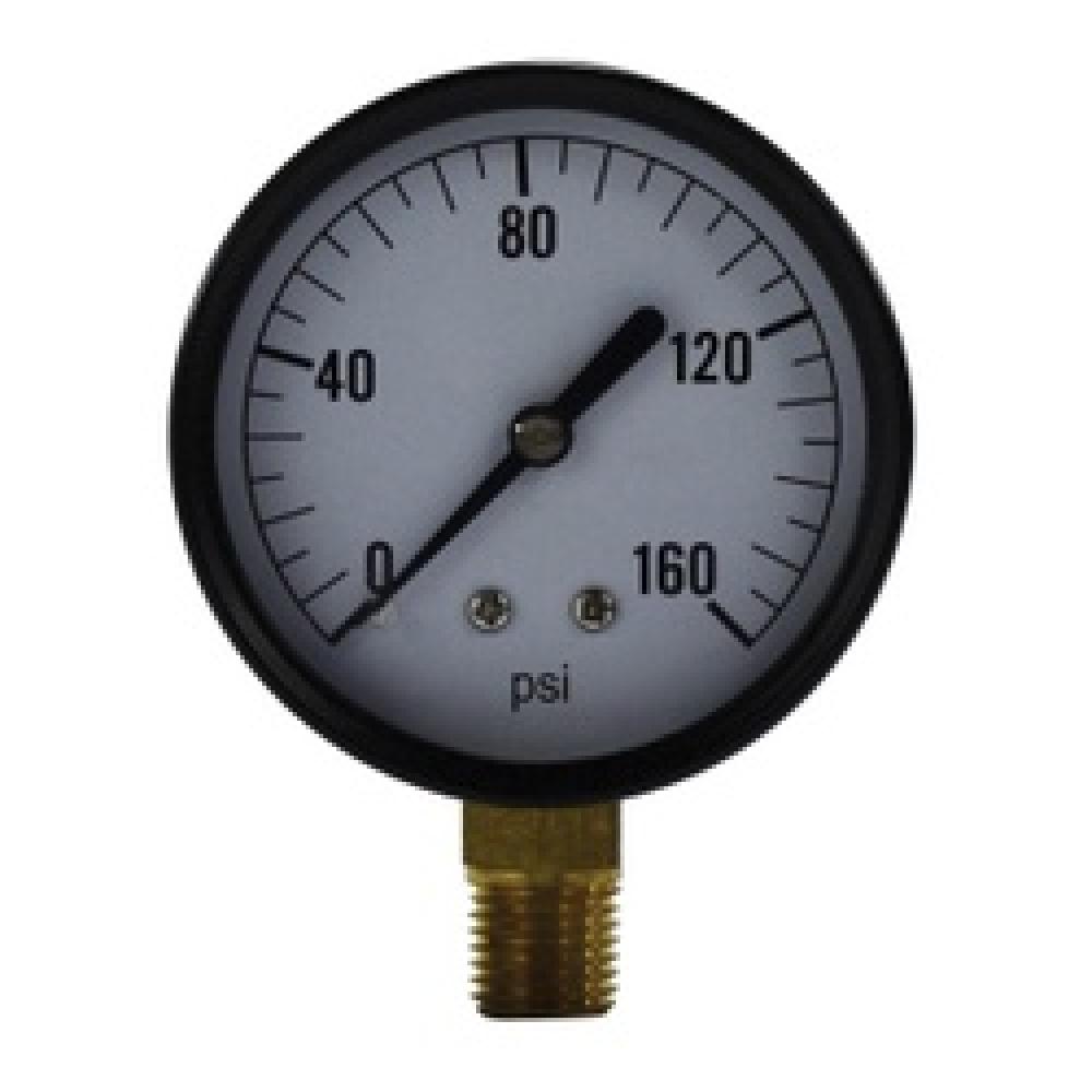 GAUGE PRESS PNEU 2-1/2IN 0 TO 100PSI LWR<span class=' ItemWarning' style='display:block;'>Item is usually in stock, but we&#39;ll be in touch if there&#39;s a problem<br /></span>