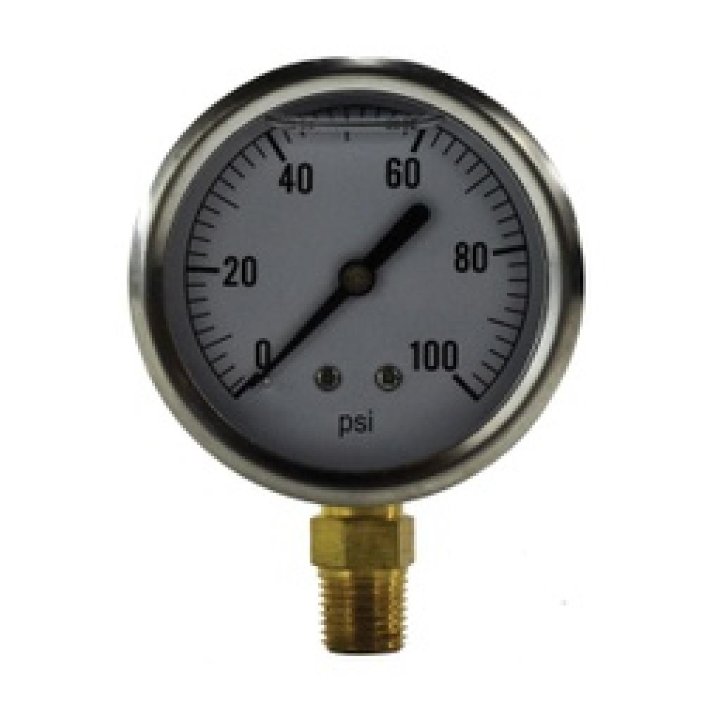 GAUGE PRESS PNEU 2-1/2IN 0 TO 100PSI NPT<span class=' ItemWarning' style='display:block;'>Item is usually in stock, but we&#39;ll be in touch if there&#39;s a problem<br /></span>