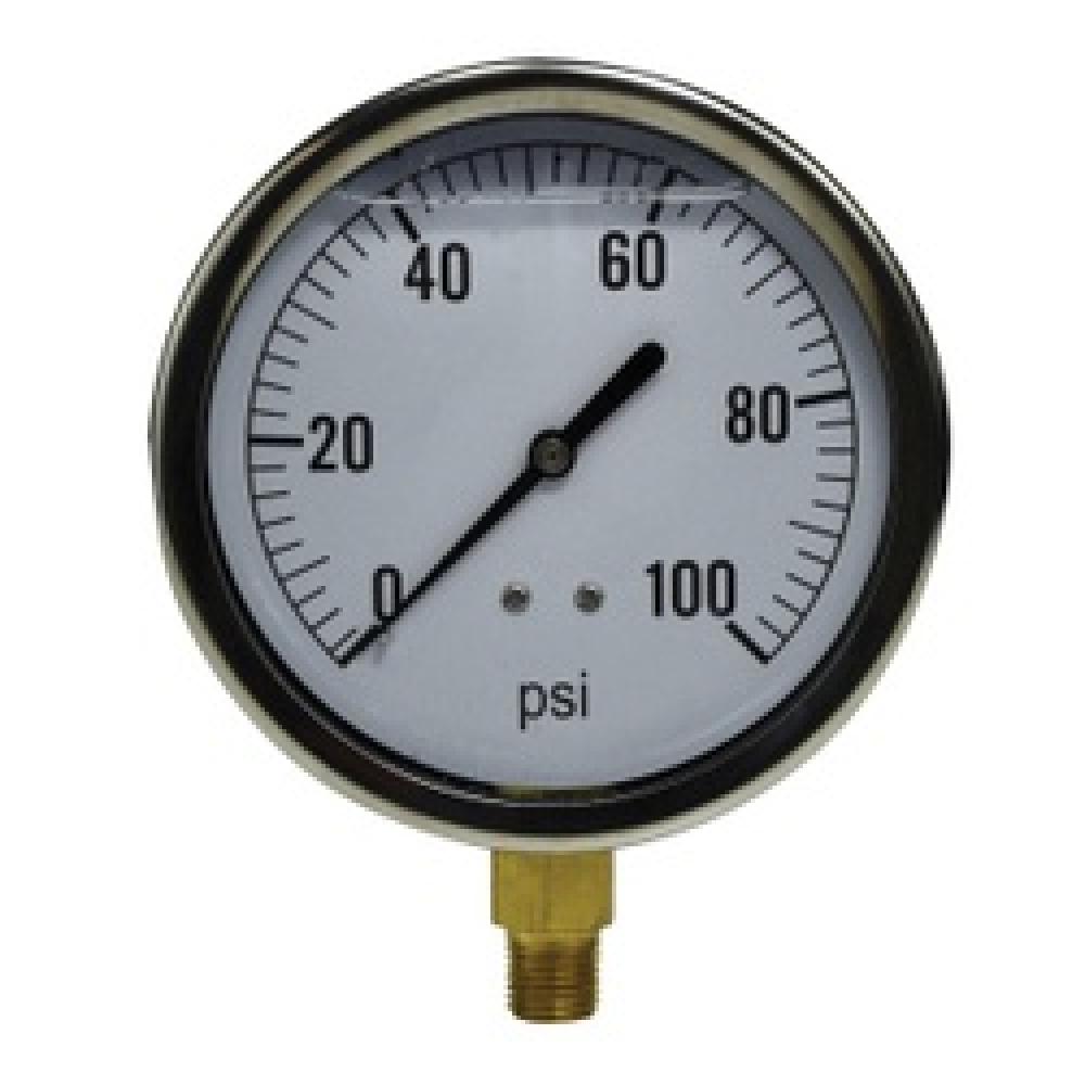 GAUGE PRESS PNEU 4IN 0 TO 100PSI +/-1.5%<span class=' ItemWarning' style='display:block;'>Item is usually in stock, but we&#39;ll be in touch if there&#39;s a problem<br /></span>