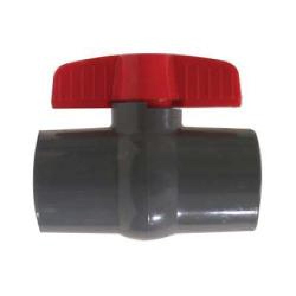 VALVE BALL 1-1/4IN SOCKET X SOCKET PVC GRA<span class=' ItemWarning' style='display:block;'>Item is usually in stock, but we&#39;ll be in touch if there&#39;s a problem<br /></span>