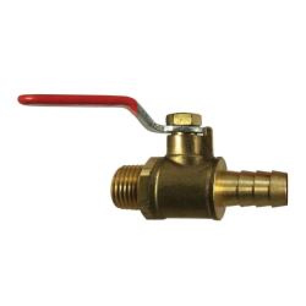 VALVE BALL MINI 1/4IN MIP X HOSE BARBED<span class=' ItemWarning' style='display:block;'>Item is usually in stock, but we&#39;ll be in touch if there&#39;s a problem<br /></span>