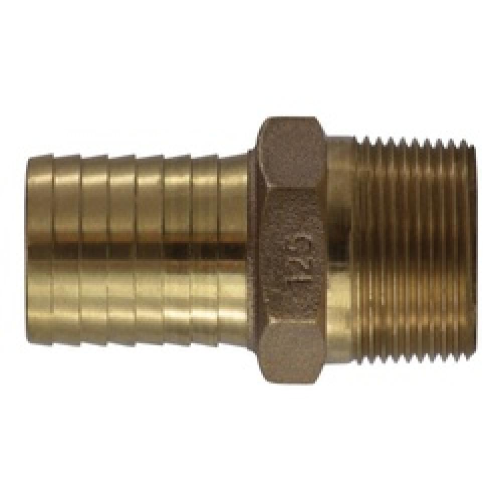 ADAPTER HEX 1IN HOSE BARBED 1IN MIP BRZ<span class=' ItemWarning' style='display:block;'>Item is usually in stock, but we&#39;ll be in touch if there&#39;s a problem<br /></span>