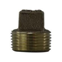 Buchanan 738114-16 - PLUG H SQ SOL 1IN MPT BRZ 125