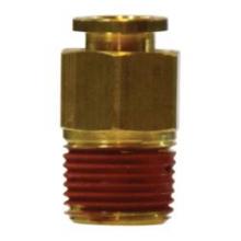 Buchanan 20056 - CONNECTOR STR 1/4IN TUBE OD 3/8IN BRS