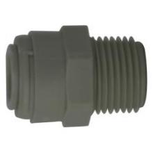 Buchanan 20058P - ADAPTER 3/8IN PUSH-IN 1/4IN MIP PP