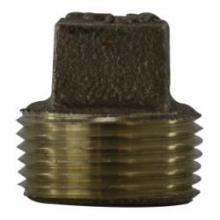 Buchanan 44657LF - PLUG H SQ CORED 1-1/2IN MPT 125