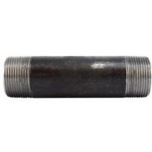 Buchanan 59120SMLS - NIPPLE PIPE SMLS 1-1/4IN MPT 1-1/4IN BK