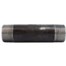 Buchanan 59127SMLS - NIPPLE PIPE SMLS 1-1/4IN MPT 1-1/4IN BK