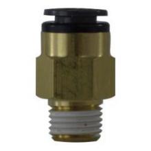 Buchanan 680406C - CONNECTOR STR 1/4IN PUSH-IN 3/8IN MIP