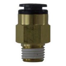 Buchanan 680604C - CONNECTOR STR 3/8IN PUSH-IN 1/4IN MIP