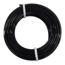 Buchanan 73233B - TUBING 100FT NYL 0.05IN 0.275IN 3/8IN BK