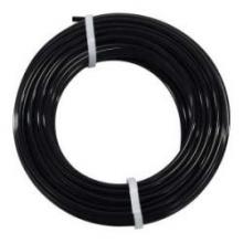 Buchanan 73238B - TUBING 100FT NYL 0.05IN 0.15IN 1/4IN BK