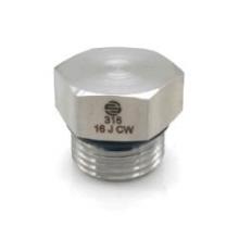 Buchanan SS6408-08 - PLUG H HEX 1/2IN MALE SAE ORB SST