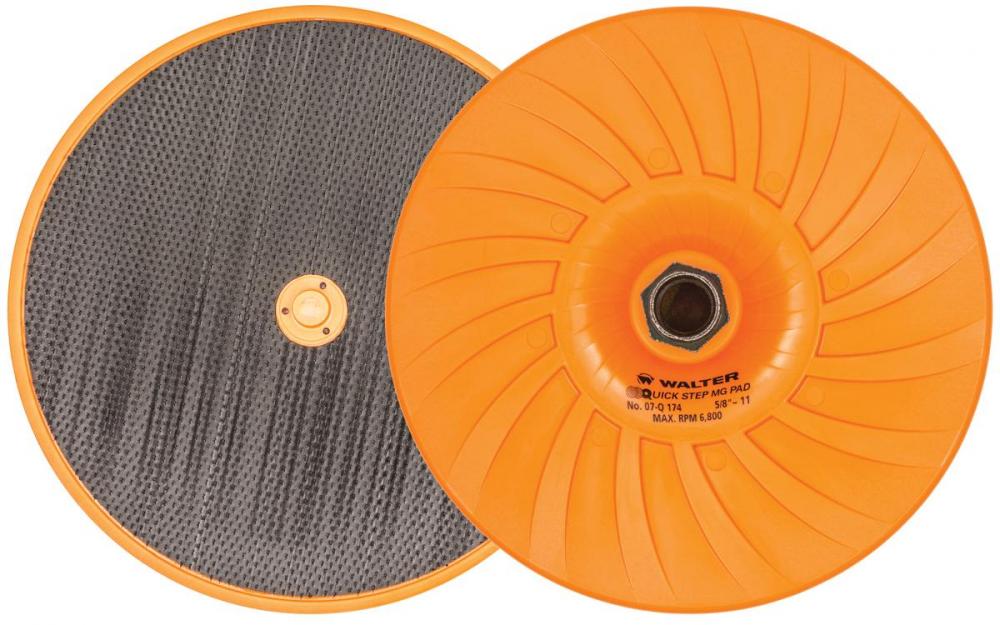 7&#34; QS MG BACKING PAD<span class=' ItemWarning' style='display:block;'>Item is usually in stock, but we&#39;ll be in touch if there&#39;s a problem<br /></span>