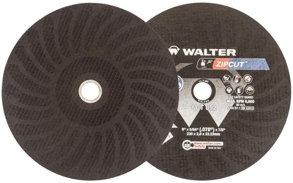 ZIPCUT 9X5/64X7/8&#39;&#39; T1 CUT-OFF WHEEL<span class=' ItemWarning' style='display:block;'>Item is usually in stock, but we&#39;ll be in touch if there&#39;s a problem<br /></span>