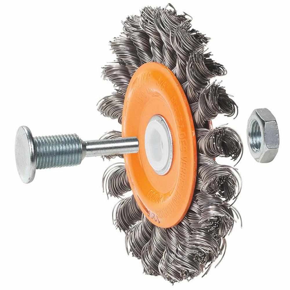 WALTER 4 X 1/2 KNOT TWIST WHEEL<span class=' ItemWarning' style='display:block;'>Item is usually in stock, but we&#39;ll be in touch if there&#39;s a problem<br /></span>