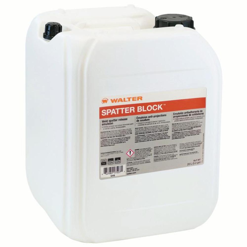 SPATTER BLOCK LIQUID/20 L<span class=' ItemWarning' style='display:block;'>Item is usually in stock, but we&#39;ll be in touch if there&#39;s a problem<br /></span>