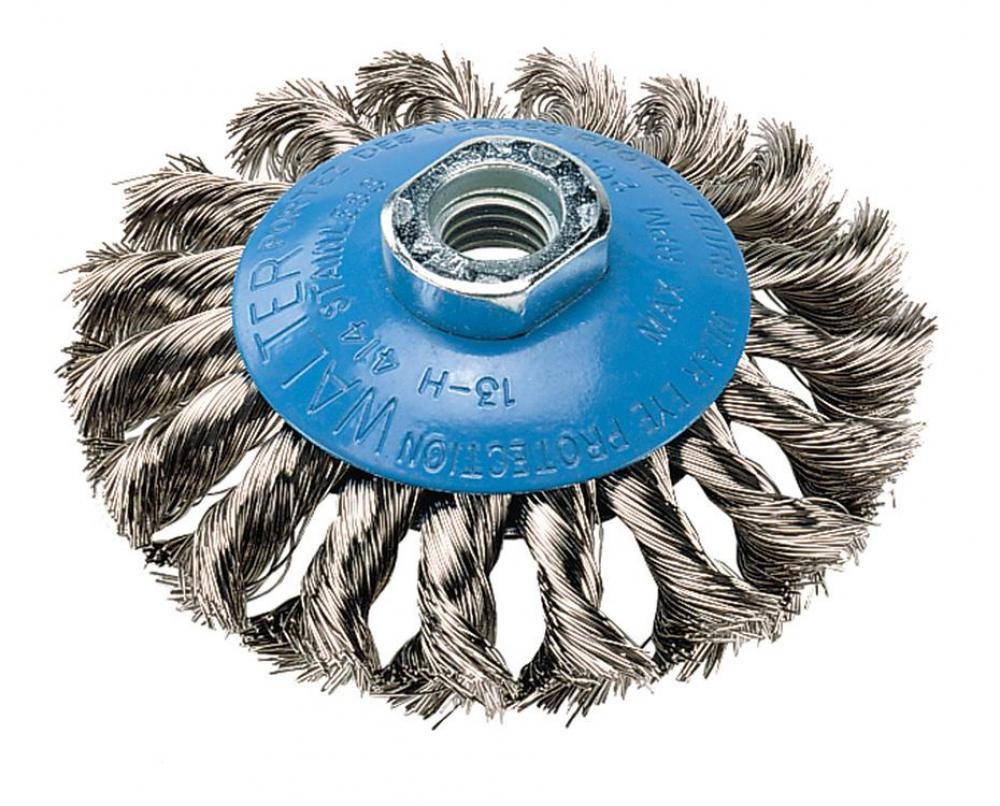 WALTER 6 X 5/8 ST KNOT SAUCER BRUSH<span class=' ItemWarning' style='display:block;'>Item is usually in stock, but we&#39;ll be in touch if there&#39;s a problem<br /></span>