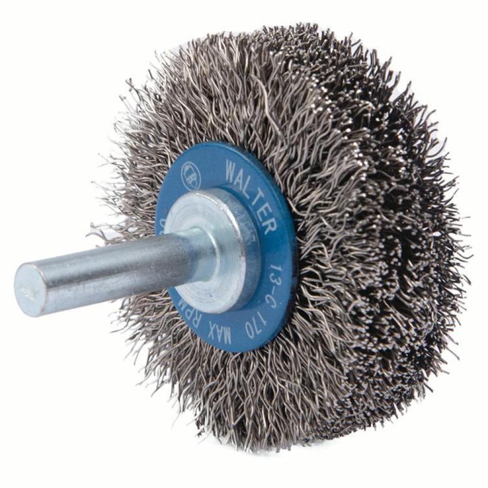 WALTER 2 MTD WHEEL BRUSH-ST ST<span class=' ItemWarning' style='display:block;'>Item is usually in stock, but we&#39;ll be in touch if there&#39;s a problem<br /></span>