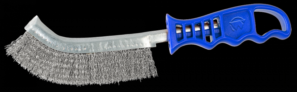 STAINLESS STEEL SCRATCH BRUSH<span class=' ItemWarning' style='display:block;'>Item is usually in stock, but we&#39;ll be in touch if there&#39;s a problem<br /></span>