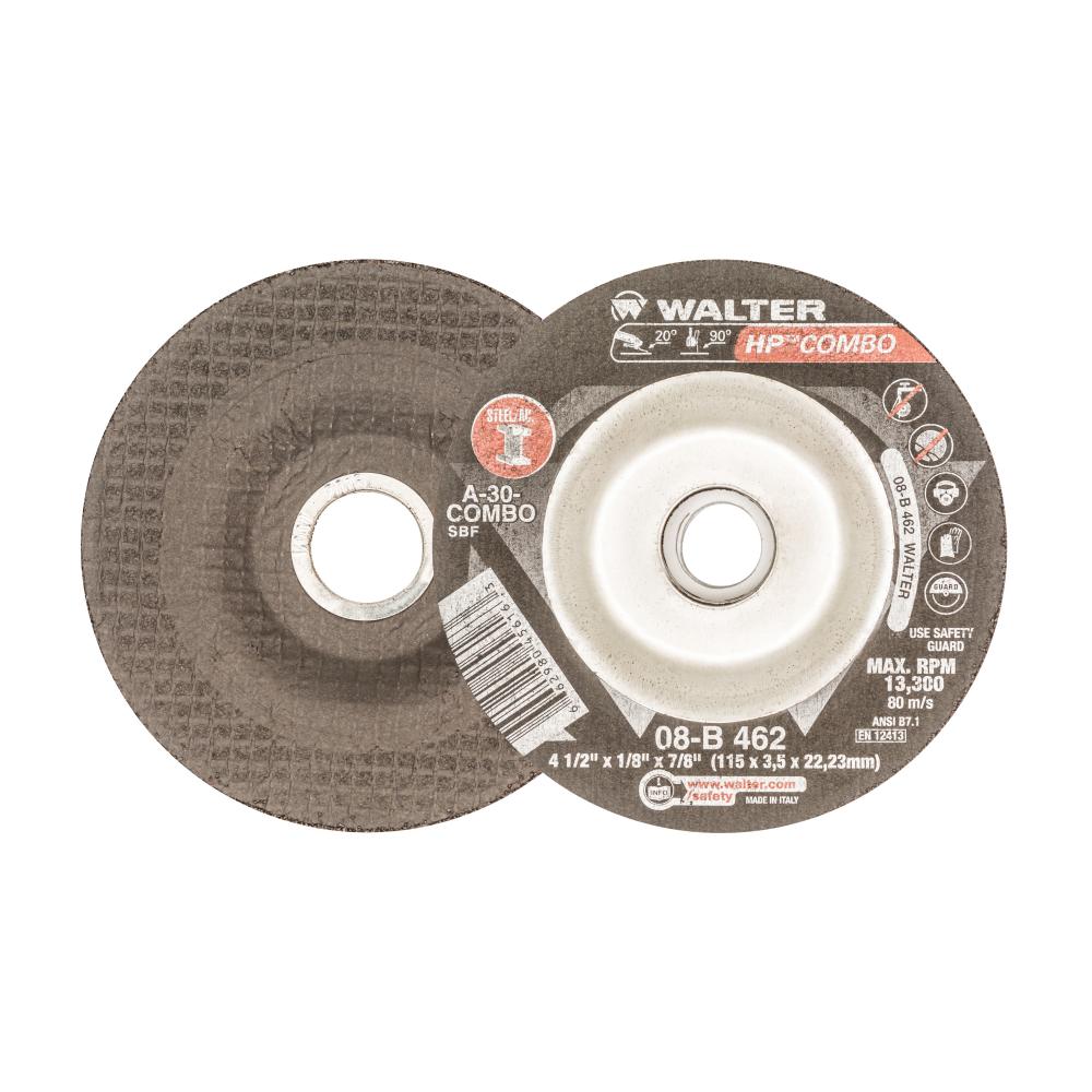 4-1/2X1/8X7/8 HP COMBO WHEEL<span class=' ItemWarning' style='display:block;'>Item is usually in stock, but we&#39;ll be in touch if there&#39;s a problem<br /></span>