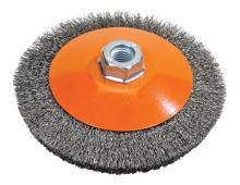 Walter Surface 13H554 - WALTER 5 X 5/8 CRIMPED SAUCER BRUSH