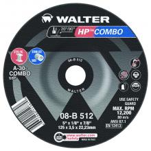 Walter Surface 08B512 - 5X1/8X7/8 HP COMBO WHEEL