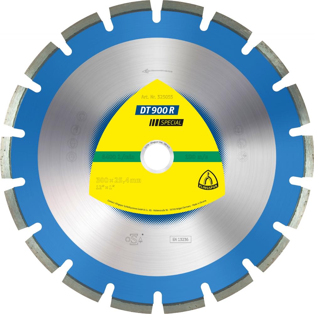 DT 900 R diamond blades, 20 x 9/64 x 1-3/16 Inch 36 segments 1-1/2 x 9/64 x 3/8 Inch, narrow gullet<span class='Notice ItemWarning' style='display:block;'>Item has been discontinued<br /></span>