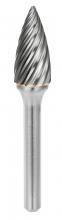 Klingspor Inc 354148 - SG-INOX carbide burrs, 1/2 x 1 x 1/4 Inch double serration