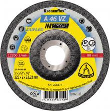 Klingspor Inc 298176 - A 46 VZ cutting-off wheels, 4-1/2 x 5/64 x 7/8 Inch depressed centre