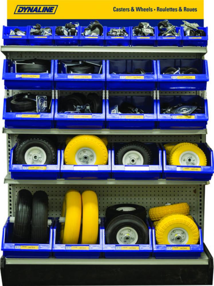 Casters & Wheels Merchandiser 48&#34; x 72&#34;<span class=' ItemWarning' style='display:block;'>Item is usually in stock, but we&#39;ll be in touch if there&#39;s a problem<br /></span>