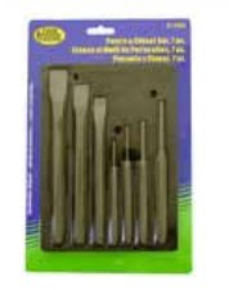 7pc Punch & Chisel Set<span class=' ItemWarning' style='display:block;'>Item is usually in stock, but we&#39;ll be in touch if there&#39;s a problem<br /></span>