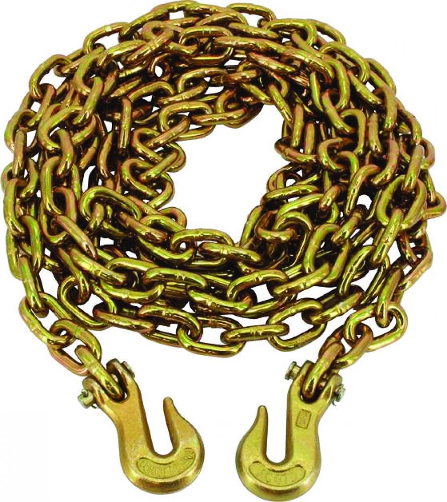 1/2&#34;x20&#39; Gr70 Transport Chain WLL 11300Lbs w/Clevis Grab Hks<span class=' ItemWarning' style='display:block;'>Item is usually in stock, but we&#39;ll be in touch if there&#39;s a problem<br /></span>