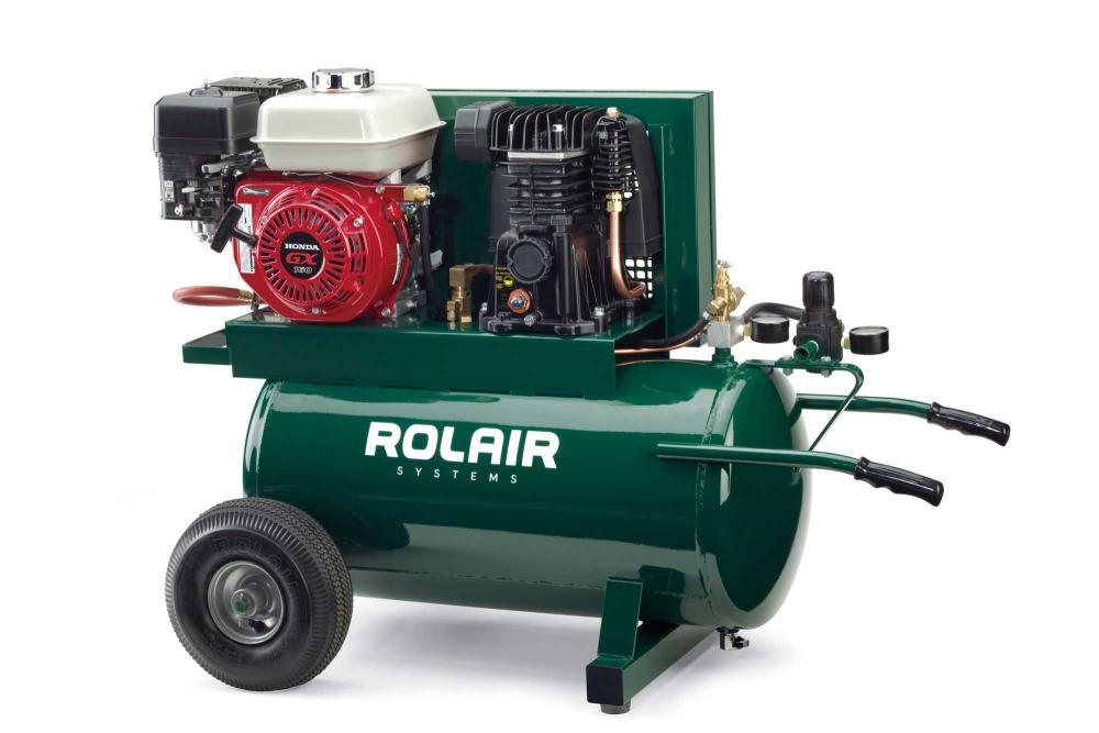 163 cc (5.5 HP) Honda Gas Portable Belt Drive Air Compressor<span class=' ItemWarning' style='display:block;'>Item is usually in stock, but we&#39;ll be in touch if there&#39;s a problem<br /></span>