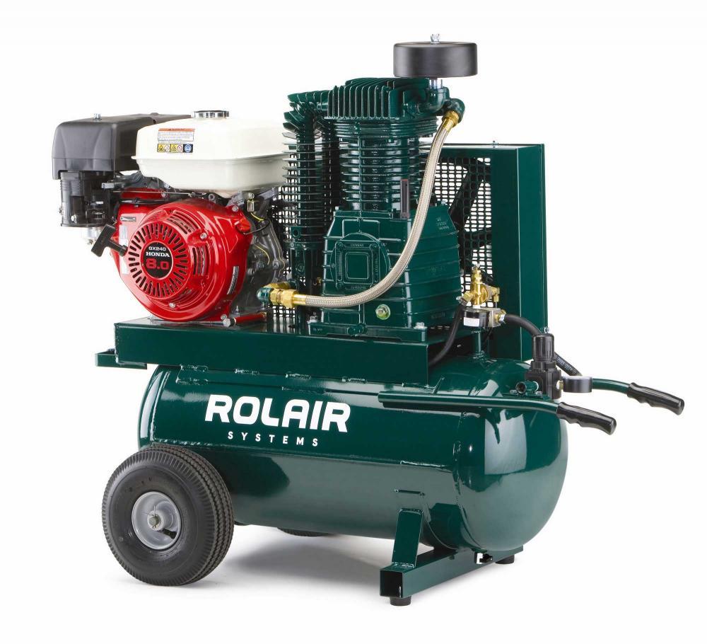 270 cc (9 HP) Honda Gas Portable Belt Drive Air Compressor<span class=' ItemWarning' style='display:block;'>Item is usually in stock, but we&#39;ll be in touch if there&#39;s a problem<br /></span>