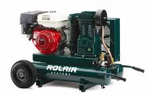 Rolair MDL 7722HK28-0001 - 270 cc (9 HP) Honda Gas Portable Belt Drive Air Compressor