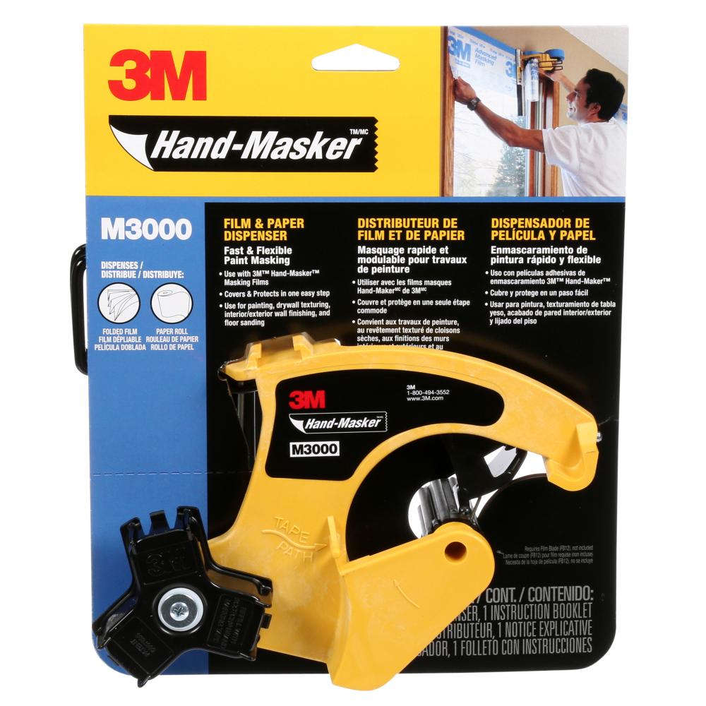 3M™ Hand-Masker™ Dispenser, M3000, 11.13 in x 4.63 in (28.27 cm x 11.76 cm)<span class=' ItemWarning' style='display:block;'>Item is usually in stock, but we&#39;ll be in touch if there&#39;s a problem<br /></span>