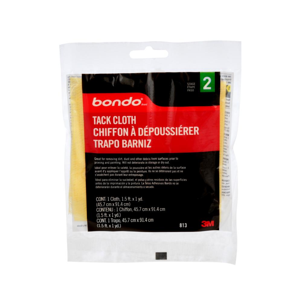 Bondo® Tack Cloth 00813, 24/Case<span class=' ItemWarning' style='display:block;'>Item is usually in stock, but we&#39;ll be in touch if there&#39;s a problem<br /></span>