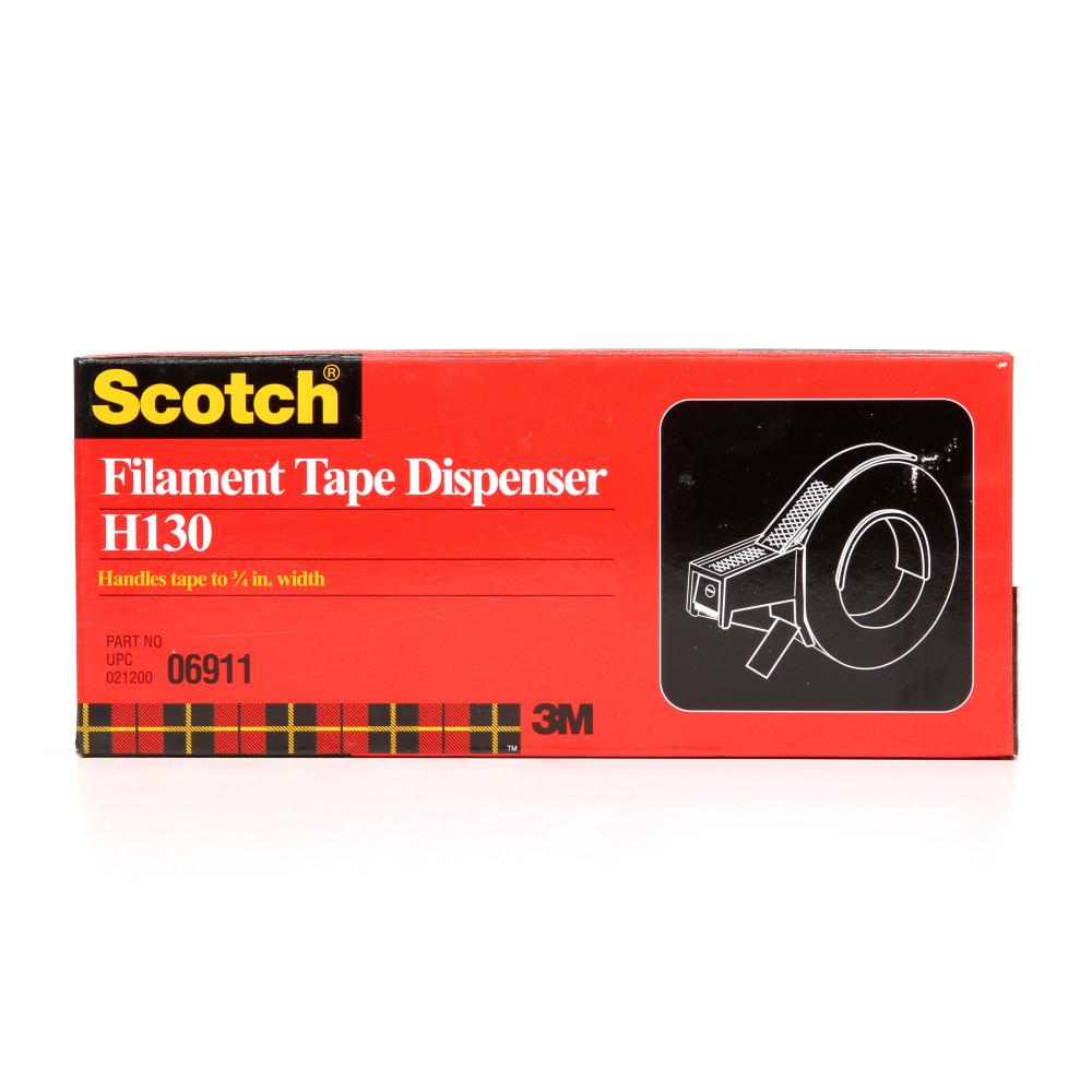 Scotch® Filament Tape Dispenser H130, 3/4 in, 6/Case<span class=' ItemWarning' style='display:block;'>Item is usually in stock, but we&#39;ll be in touch if there&#39;s a problem<br /></span>