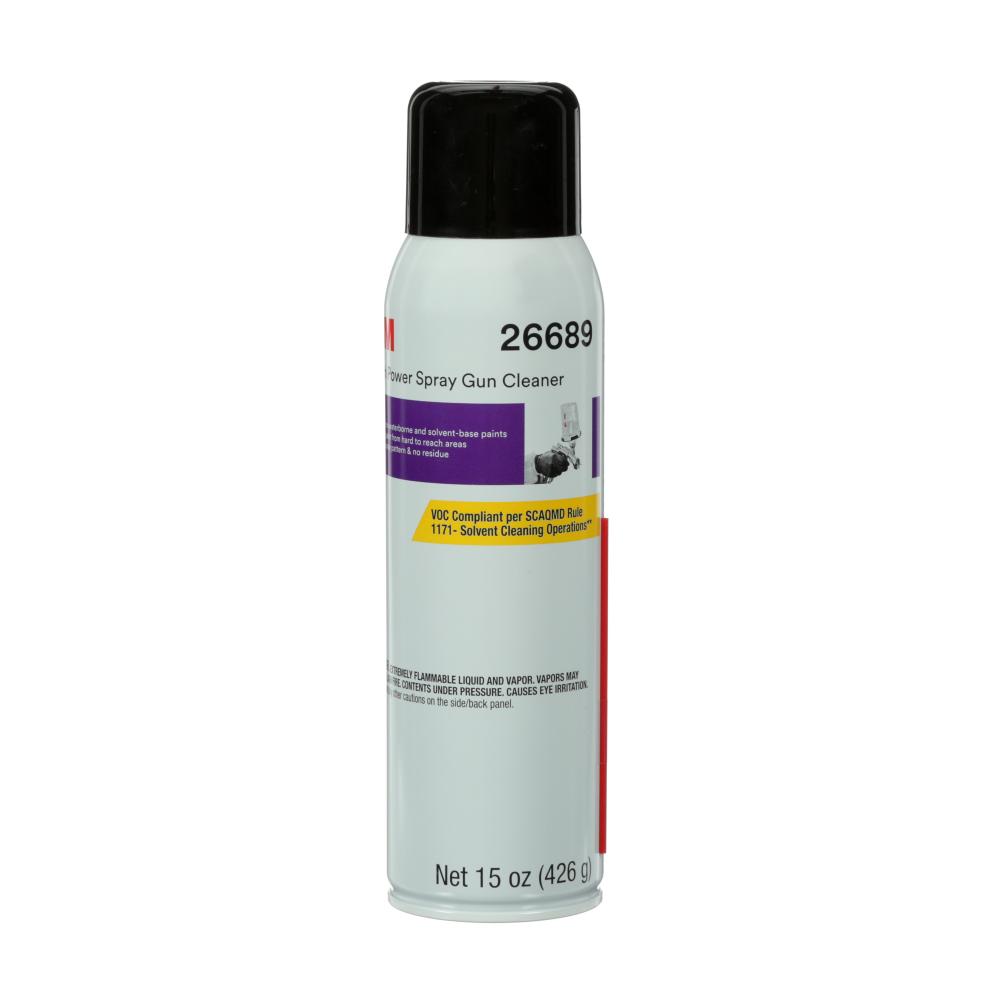 3M™ High Power Spray Gun Cleaner, 26689, 15 oz (426 g)<span class=' ItemWarning' style='display:block;'>Item is usually in stock, but we&#39;ll be in touch if there&#39;s a problem<br /></span>