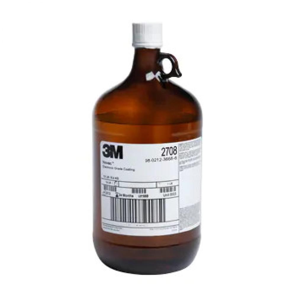 3M™ Novec™ Electronic Grade Coating, 2708, 3.79 L (1 gal), glass jug, 11 lbs (5 kg)<span class=' ItemWarning' style='display:block;'>Item is usually in stock, but we&#39;ll be in touch if there&#39;s a problem<br /></span>