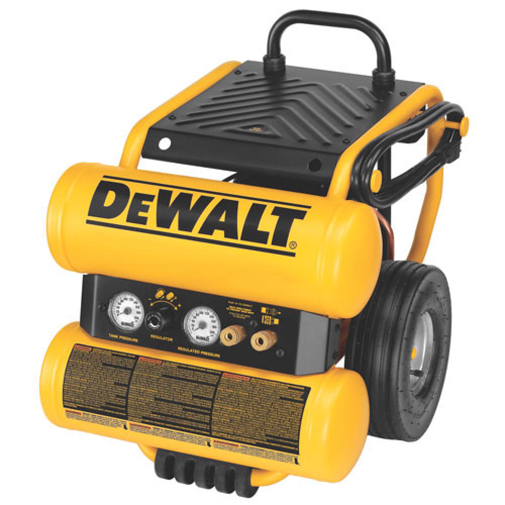 1.1 HP Continuous 4 Gallon Electric Wheeled Dolly-Style Air Compressor with Panel<span class=' ItemWarning' style='display:block;'>Item is usually in stock, but we&#39;ll be in touch if there&#39;s a problem<br /></span>