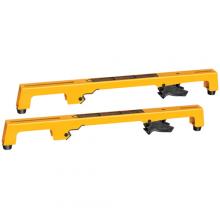 DeWalt DW0744RS - Rolling table saw stand mounting brackets