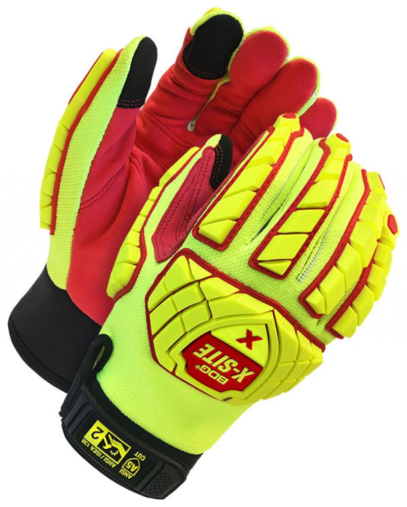 Performance Glove Hi-Viz/Red Cut & Impact Resistant<span class=' ItemWarning' style='display:block;'>Item is usually in stock, but we&#39;ll be in touch if there&#39;s a problem<br /></span>