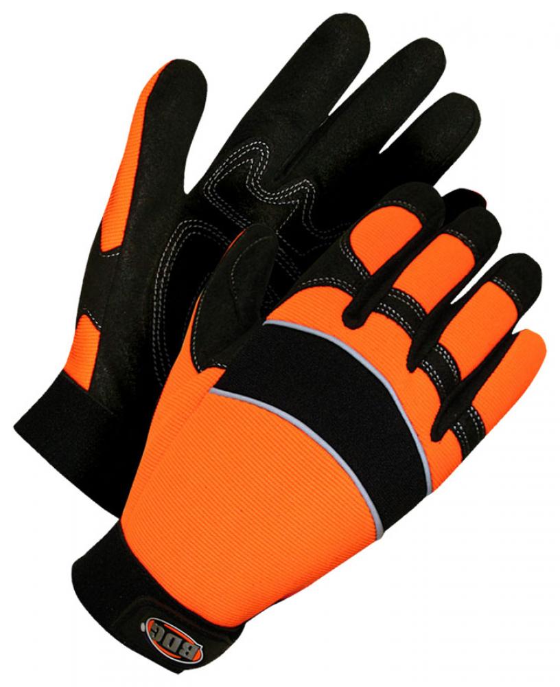 Mechanics Glove Hi-Viz Orange Lined Thinsulate C100<span class=' ItemWarning' style='display:block;'>Item is usually in stock, but we&#39;ll be in touch if there&#39;s a problem<br /></span>