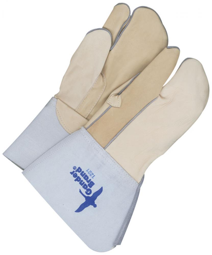 Gander Brand Grain Leather Mitt Gauntlet Unlined 1-Finger<span class=' ItemWarning' style='display:block;'>Item is usually in stock, but we&#39;ll be in touch if there&#39;s a problem<br /></span>